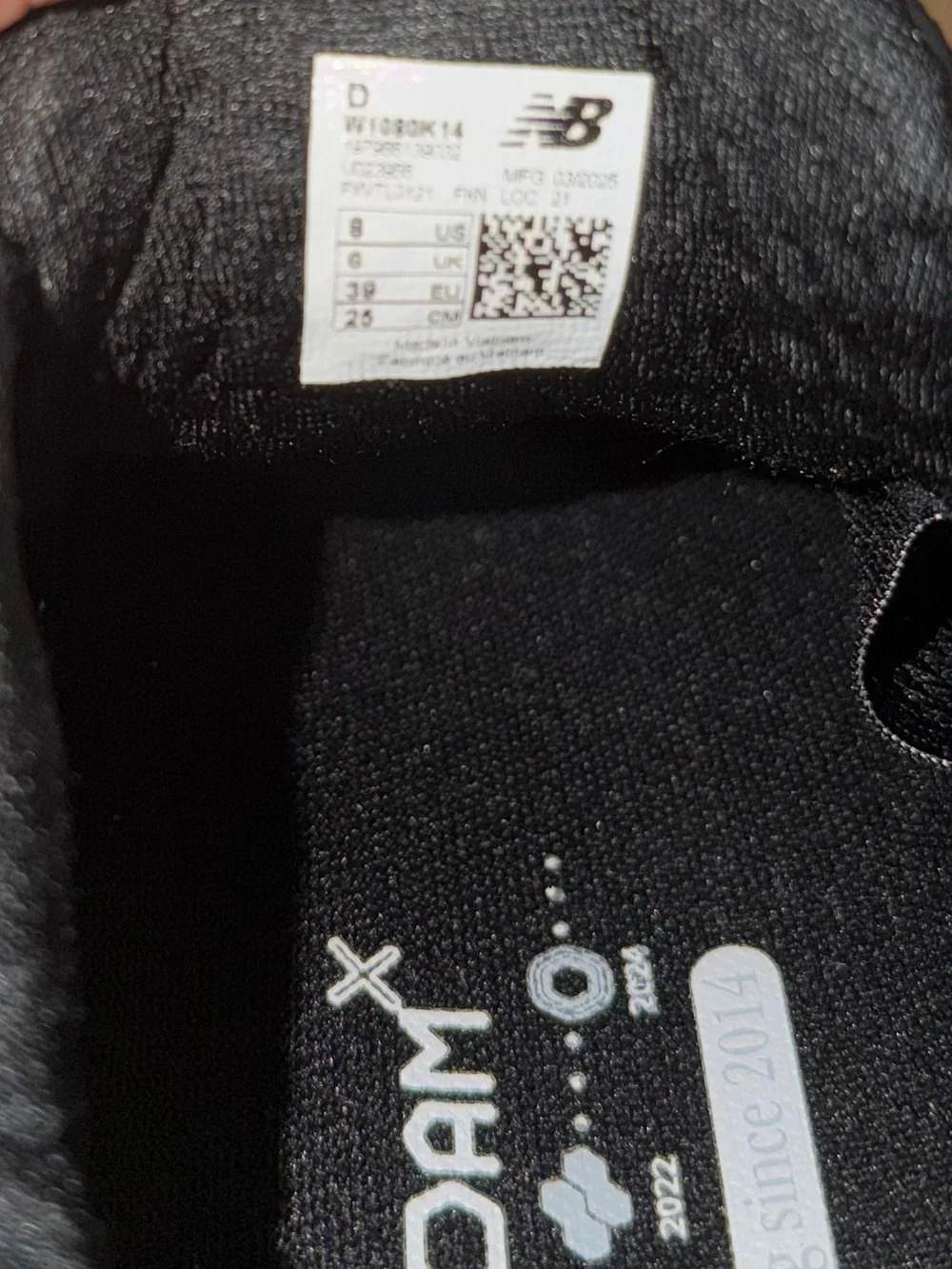 New Balance worn twice